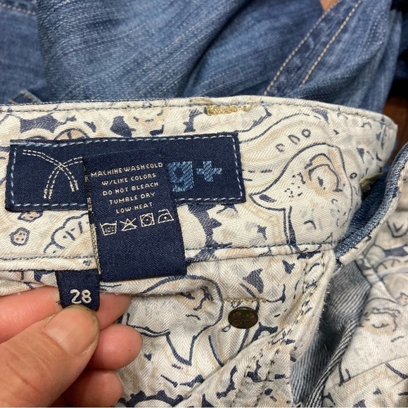 TAG + Premium Denim Jeans Flare legs Size 28 EUC Y2K Fashion - Picture 9 of 13